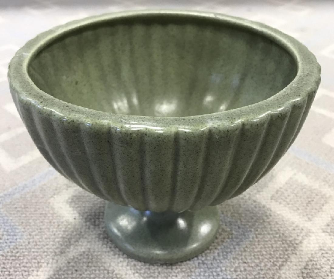 Vintage Ceramic Footed Pedestal Vase (1 of 6)