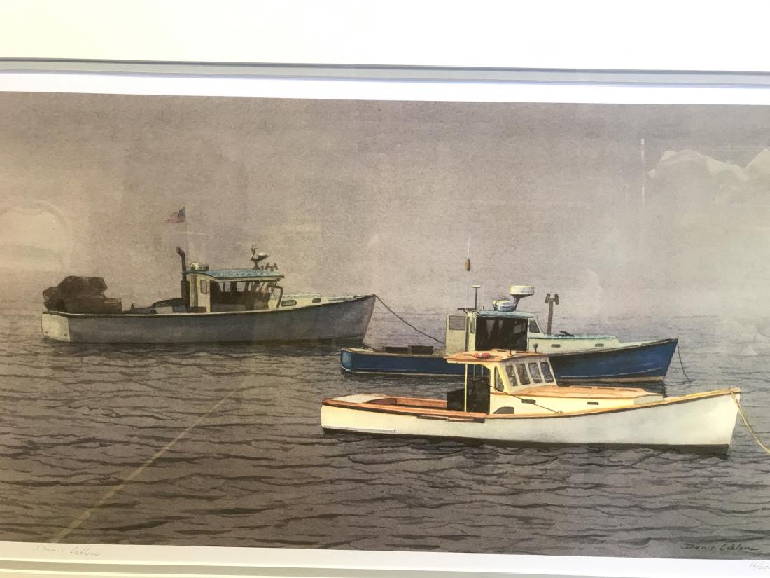 Denis Leblanc Signed Coastal Lithograph Print (1 of 8)