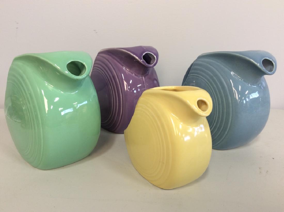 Group of 4 Fiestaware Multicolored Pitchers (1 of 13)