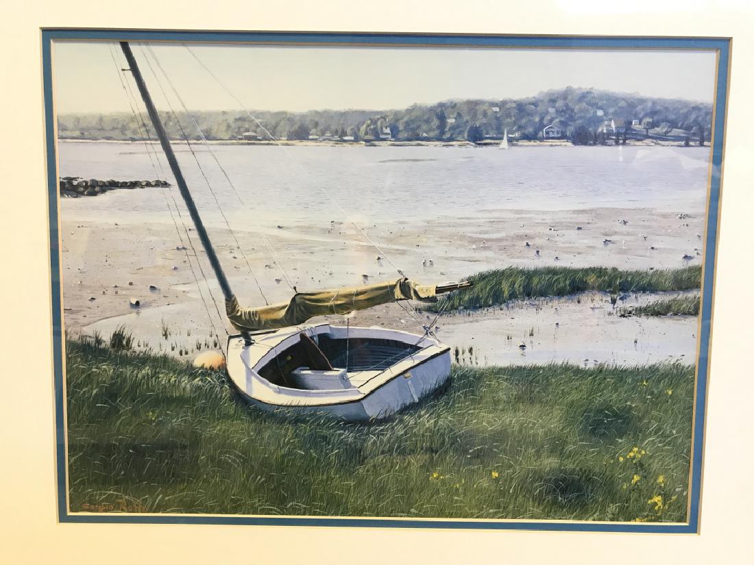 Framed Sergio Roffo Sailboat Print (1 of 6)