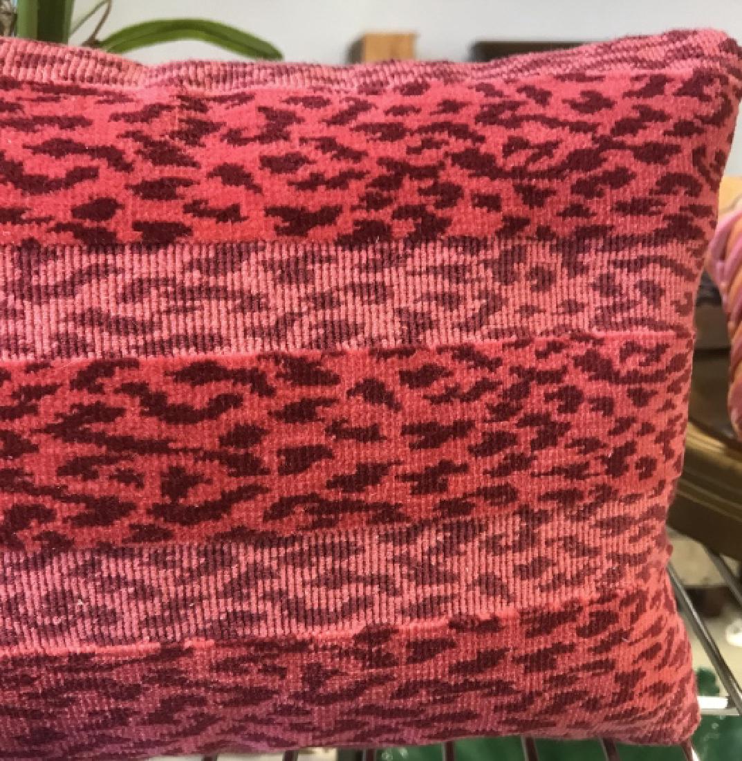 Pink Leopard Print Throw Pillow (1 of 7)