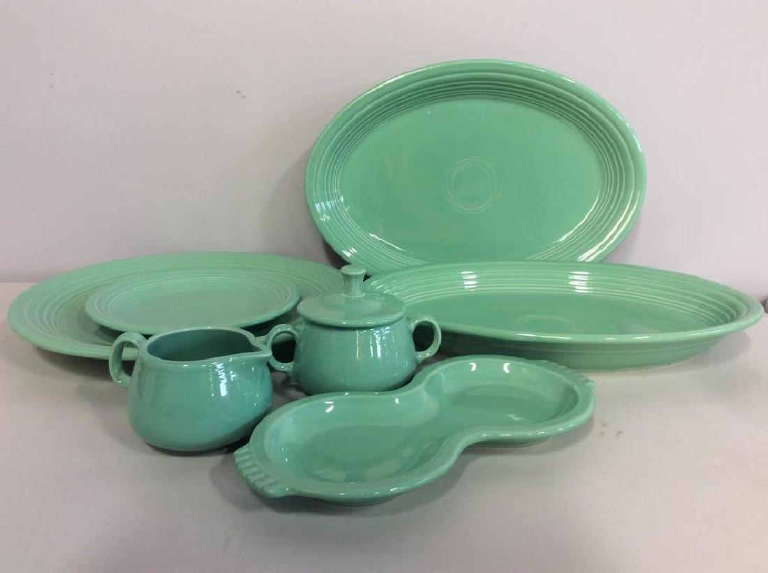 Group of Fiestaware Mint Green Serving Dishes (1 of 16)
