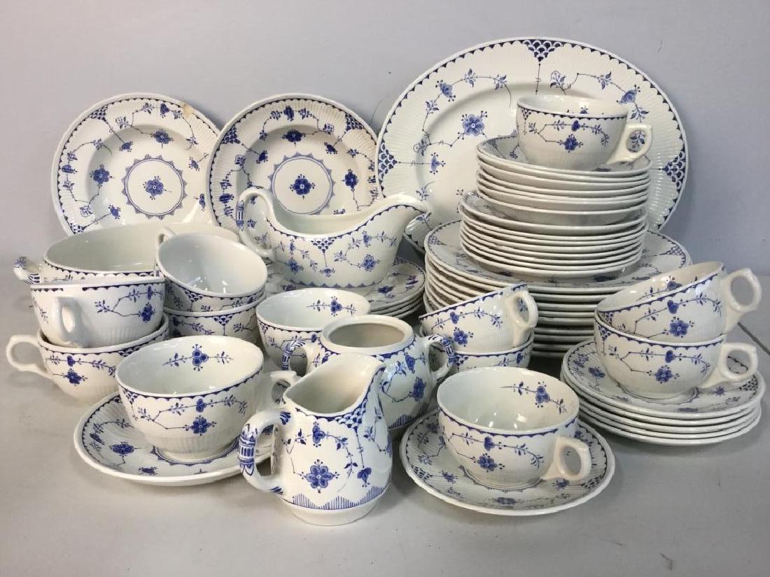 ‘Denmark’ Patterned Partial Dinner Service (1 of 20)