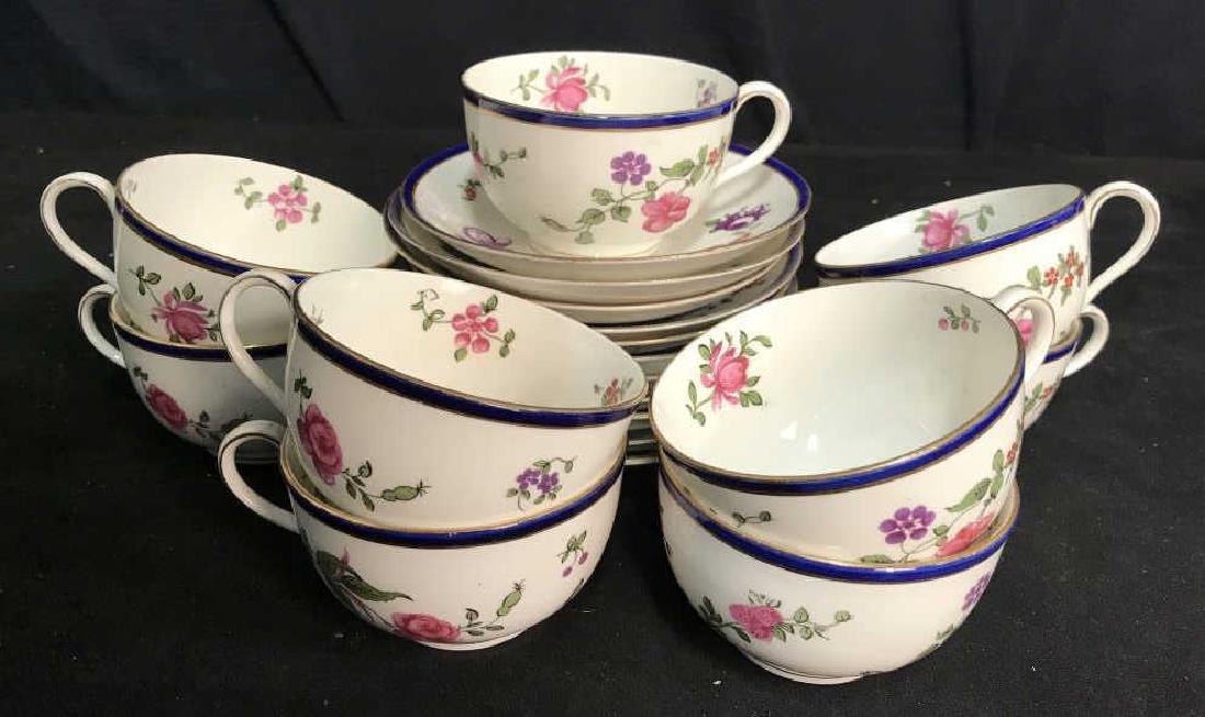 Partial English Porcelain Coffee Tea Set (1 of 9)