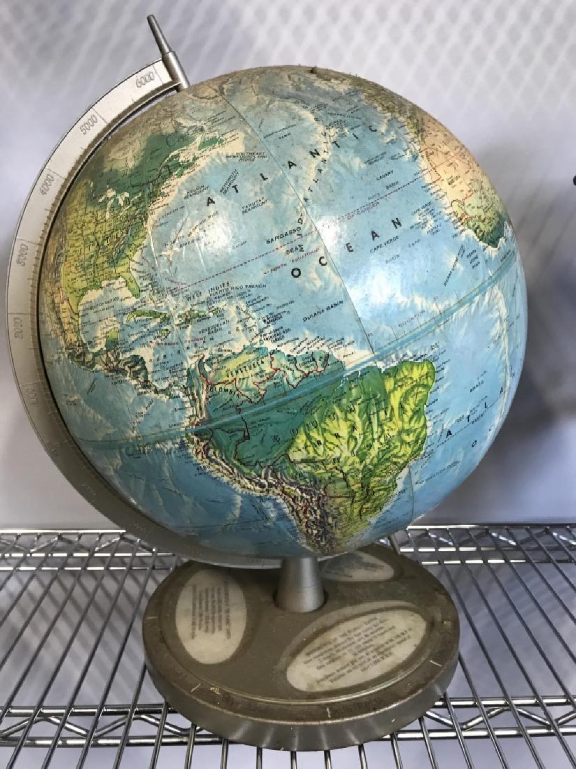 RAND MCNALLY Vintage Multi Toned Globe (1 of 5)