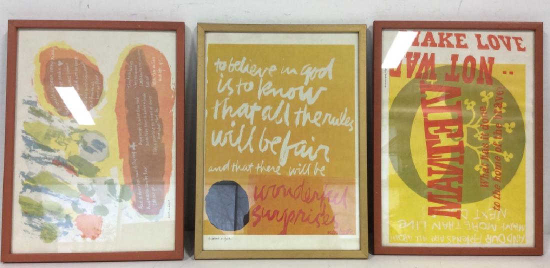 Group of 3 Framed Poster Prints (1 of 12)