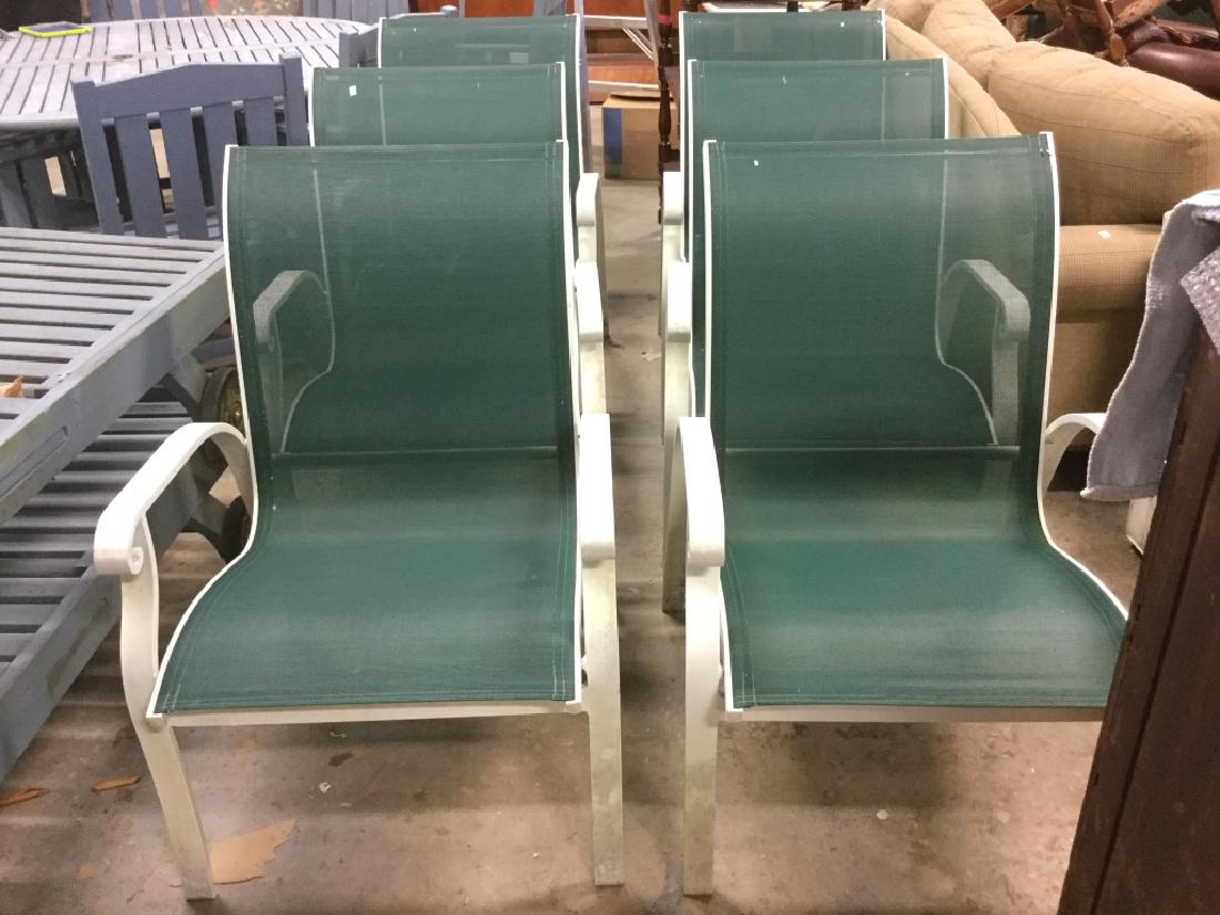 Lot 6 Outdoor Patio Chairs (1 of 7)