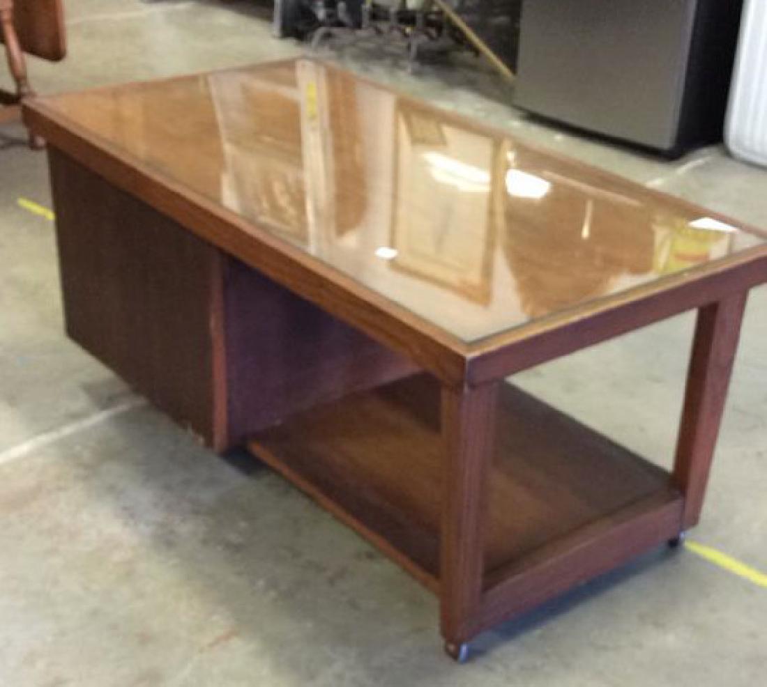 Danish Modern Open Coffee Table (1 of 6)