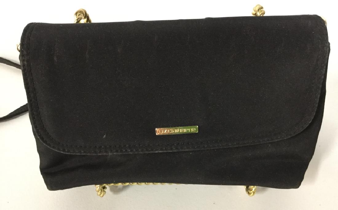 Vintage Liz Claiborne Black Fabric Ladies handbag (1 of 8)