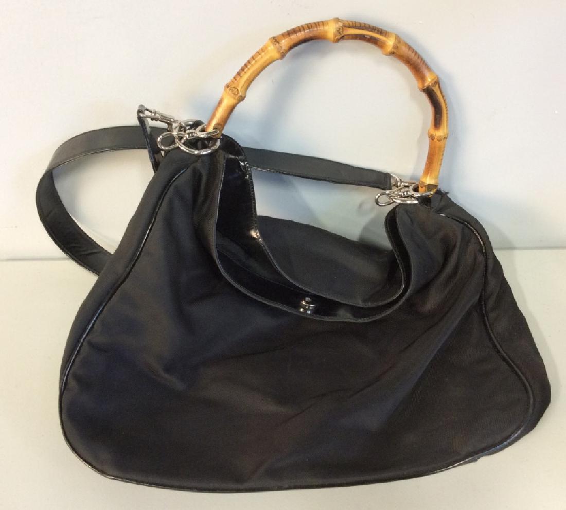 Gucci Leather, Bamboo Style Handle Ladies Handbag (1 of 11)