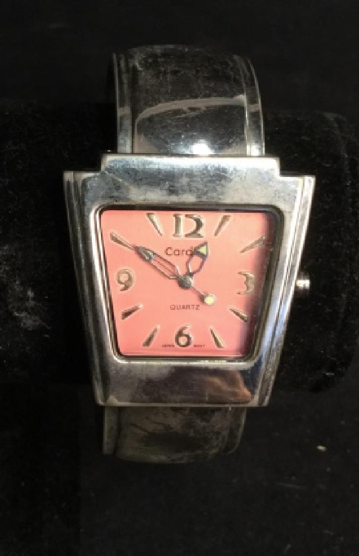 CARDINI Silver Cuff Watch (1 of 10)