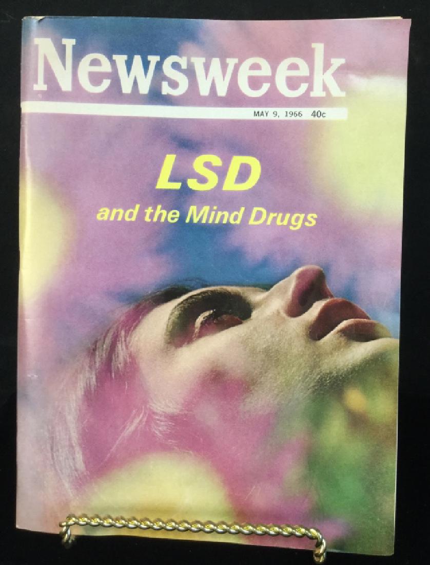 Vintage 1966 Newsweek Magazine dated may 9 1966 (1 of 6)