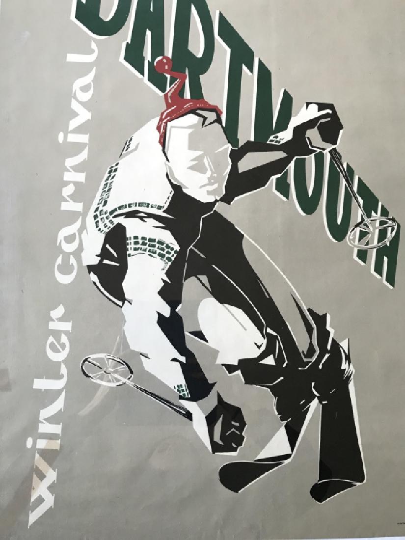 Original 1956 Dartmouth Winter Carnival Lithograph (1 of 12)