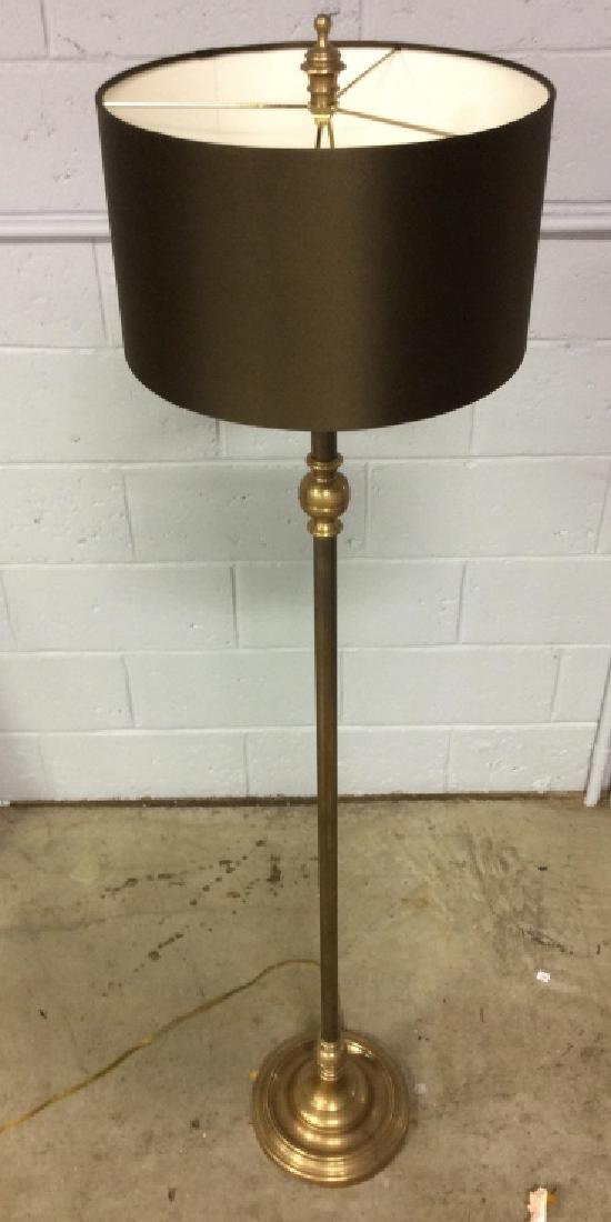Tall Standing Metal Floor Lamp Stand With Shade (1 of 10)