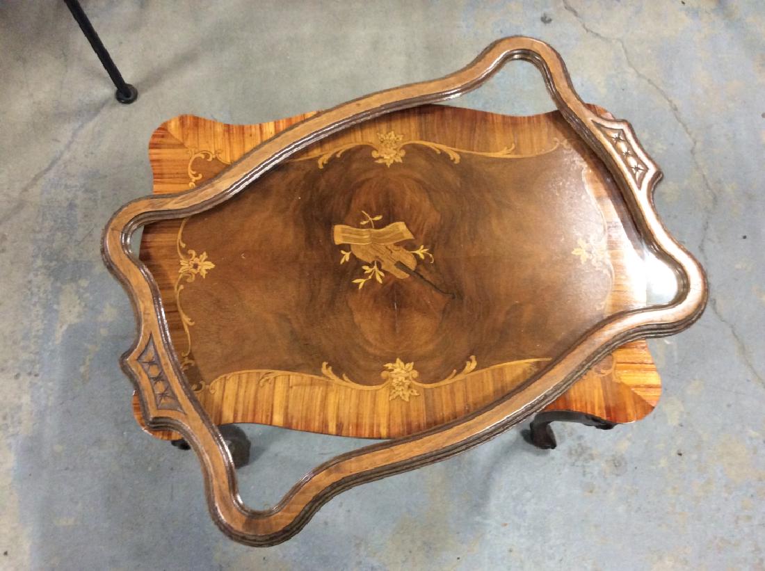 Low Standing Hand Carved Wooden Side Table (1 of 18)