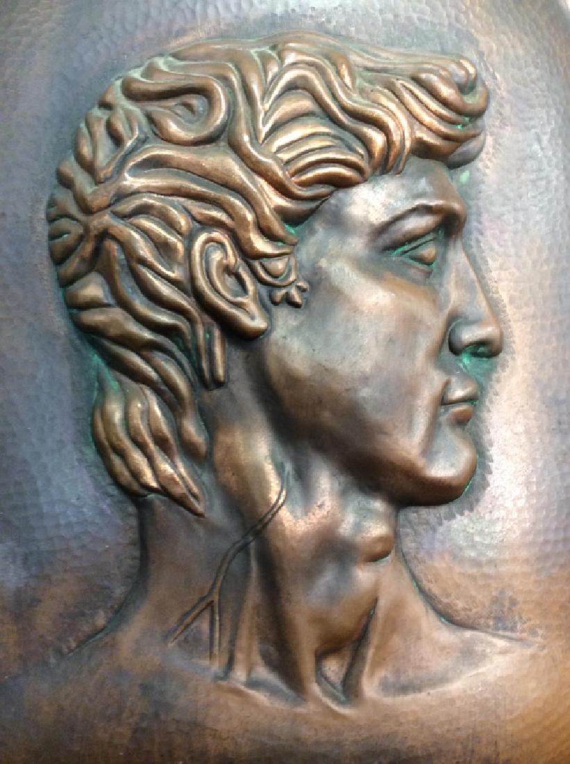 Copper Relief Julius Caesar Wall Artwork (1 of 10)
