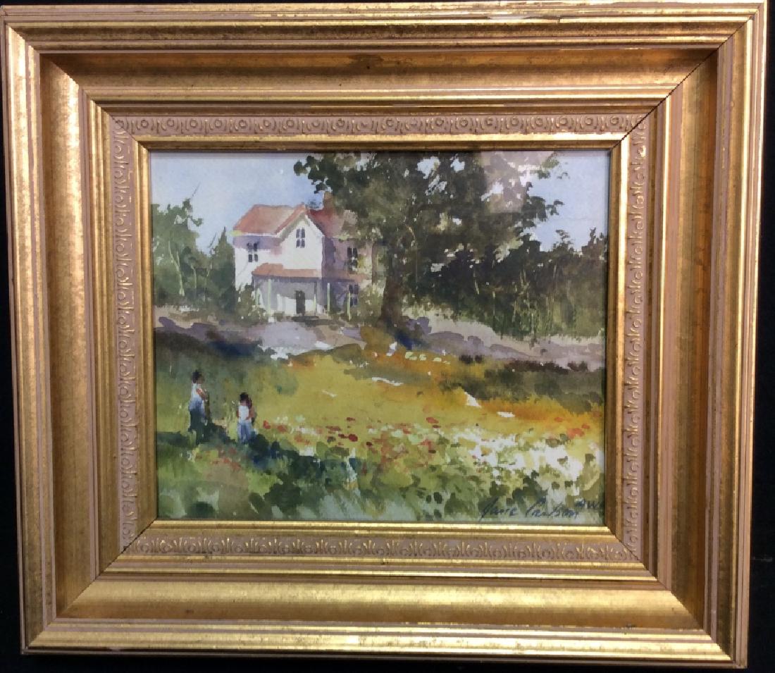 Framed & Signed JANE CARLSON Painting (1 of 13)