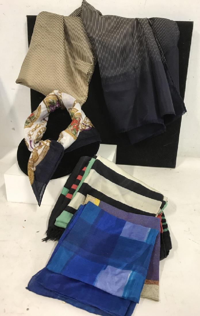 Group Lot of Ladies Silk Scarves (1 of 9)