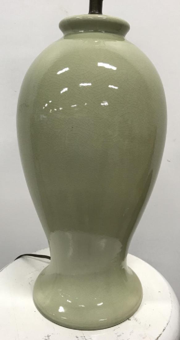 Celadon Ceramic Table Accent Lamp (1 of 12)