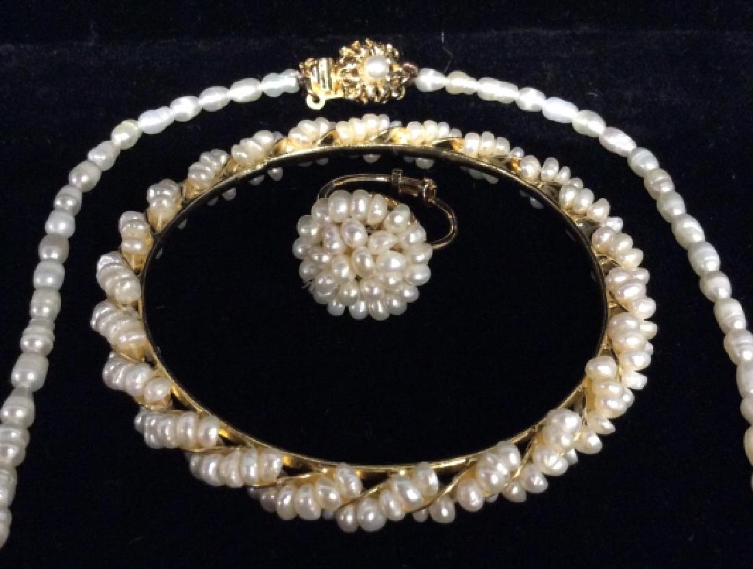 Set 3 Seed Pearl Jewelry (1 of 7)