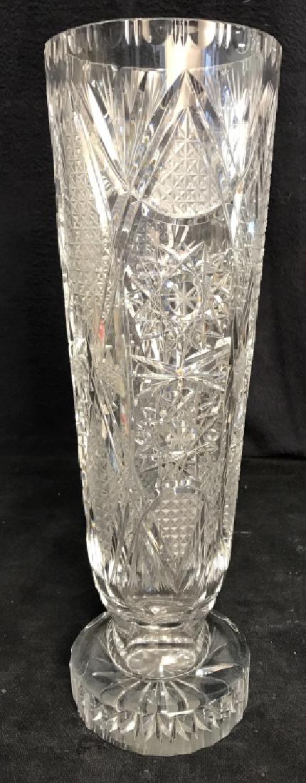 Cut Crystal Vase (1 of 9)