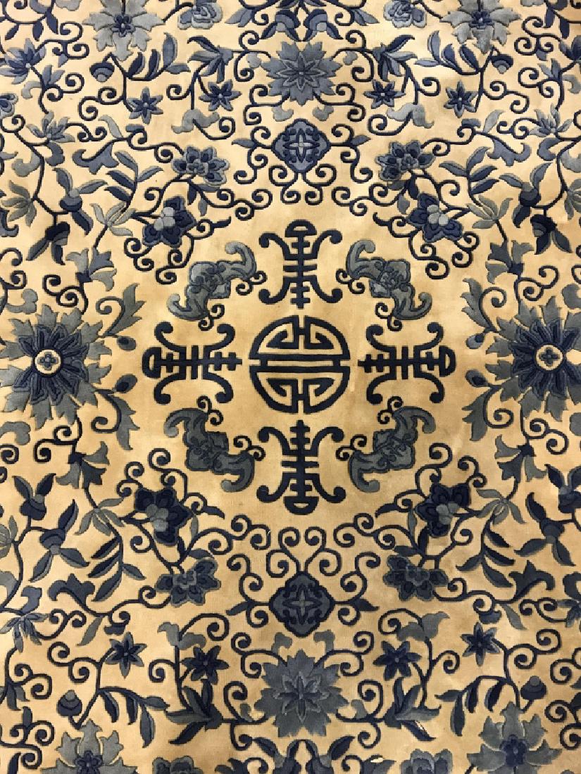 Handmade Wool Pile Chinese Art Deco Rug (1 of 10)