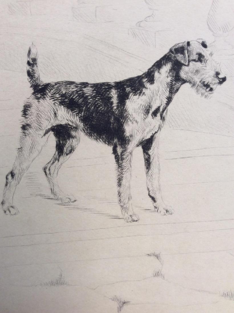 Etching Print by Marguerite Kirmse No Trespassing (1 of 8)