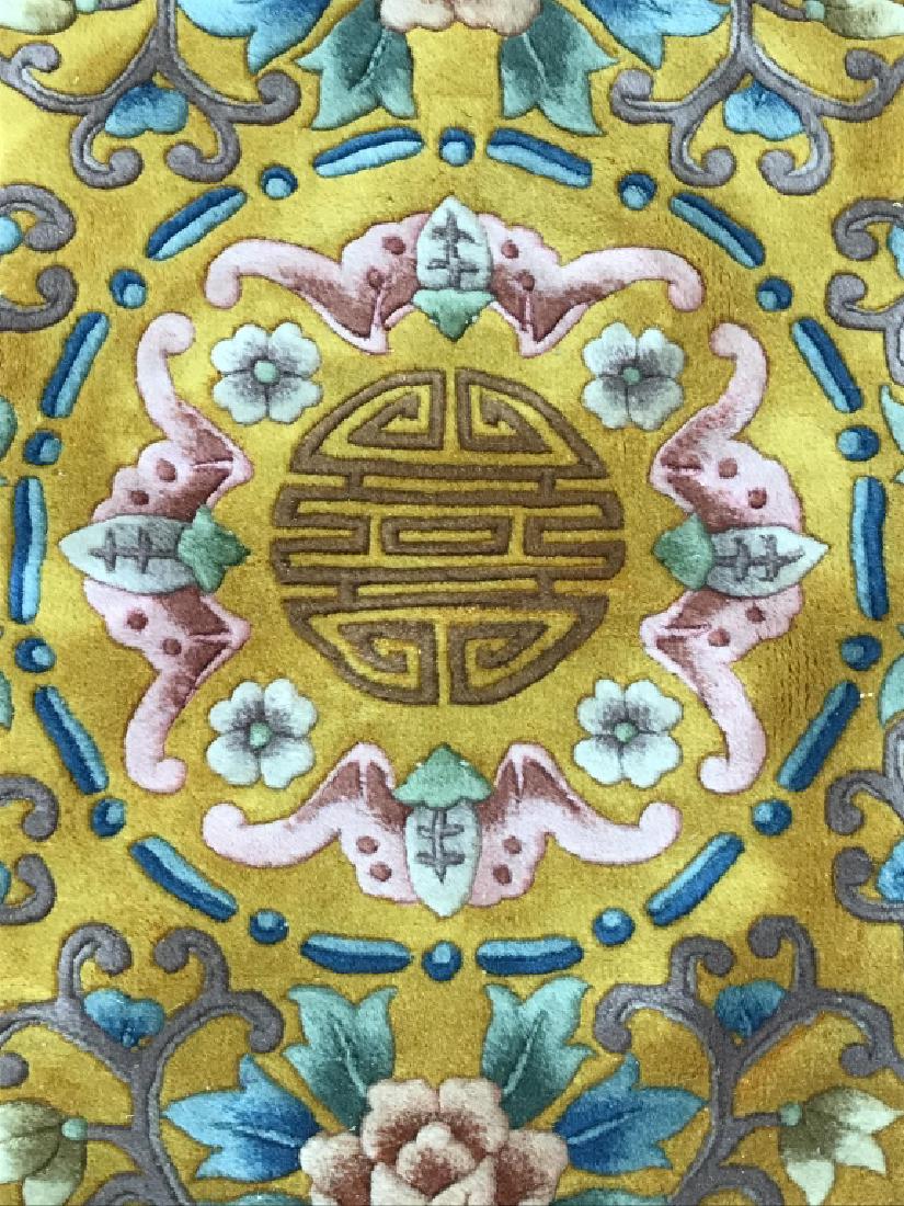 Handmade Wool Pile Floral Detailed Rug (1 of 10)