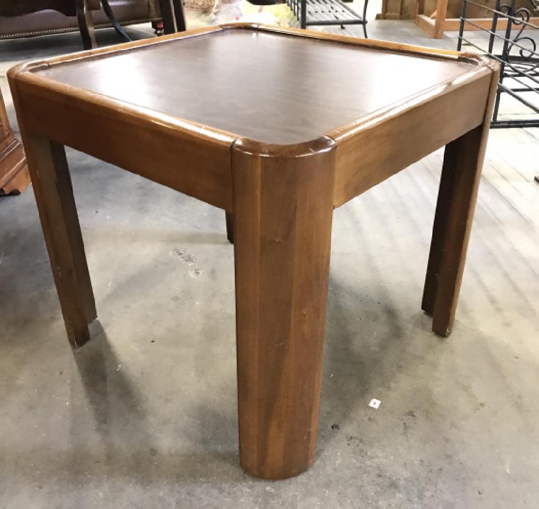 Vintage Lane Wooden Side Table (1 of 8)