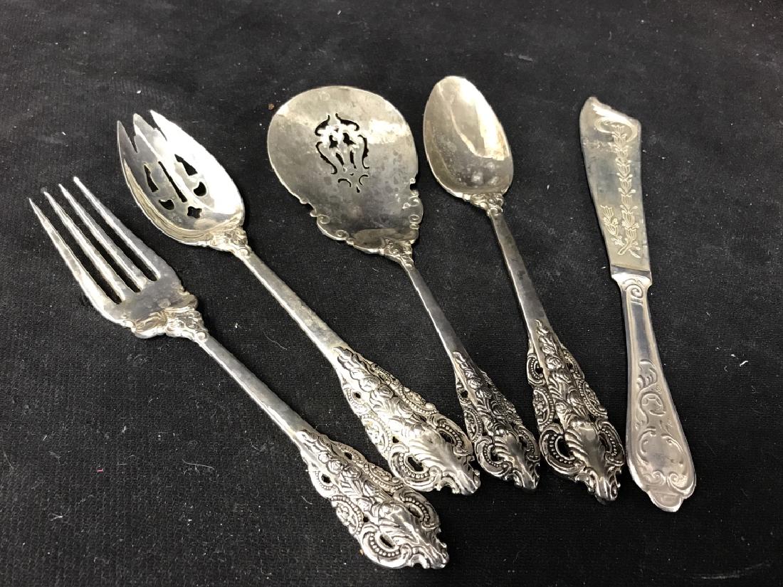 Group Set of Silver Serving Pieces (1 of 14)