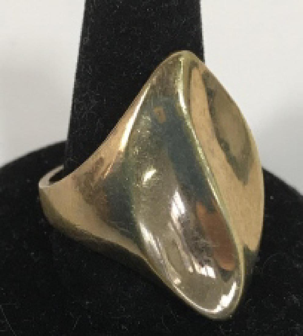 Vintage Faux Gold Cocktail Ring (1 of 10)