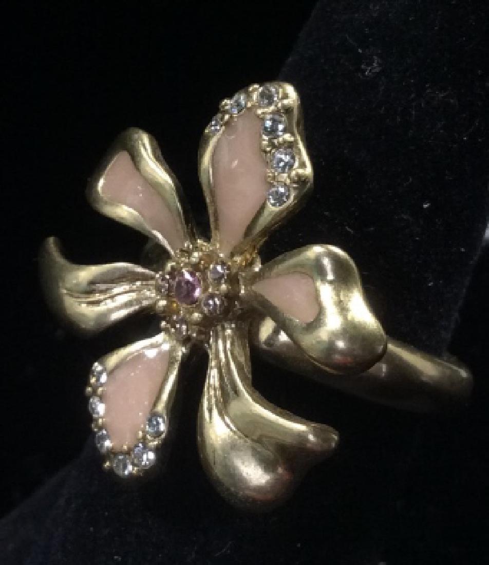 Park Lane Women’s Enamel And Rhinestone Ring. (1 of 5)