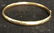 14k Gold Bangle Bracelet Jewelry, - 4