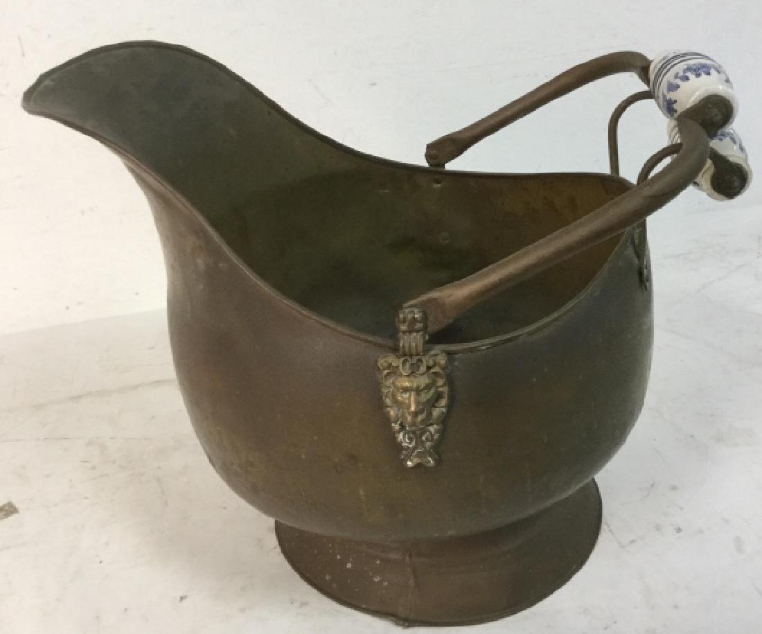 Antique Style Metal Coal Porter Bucket (1 of 11)