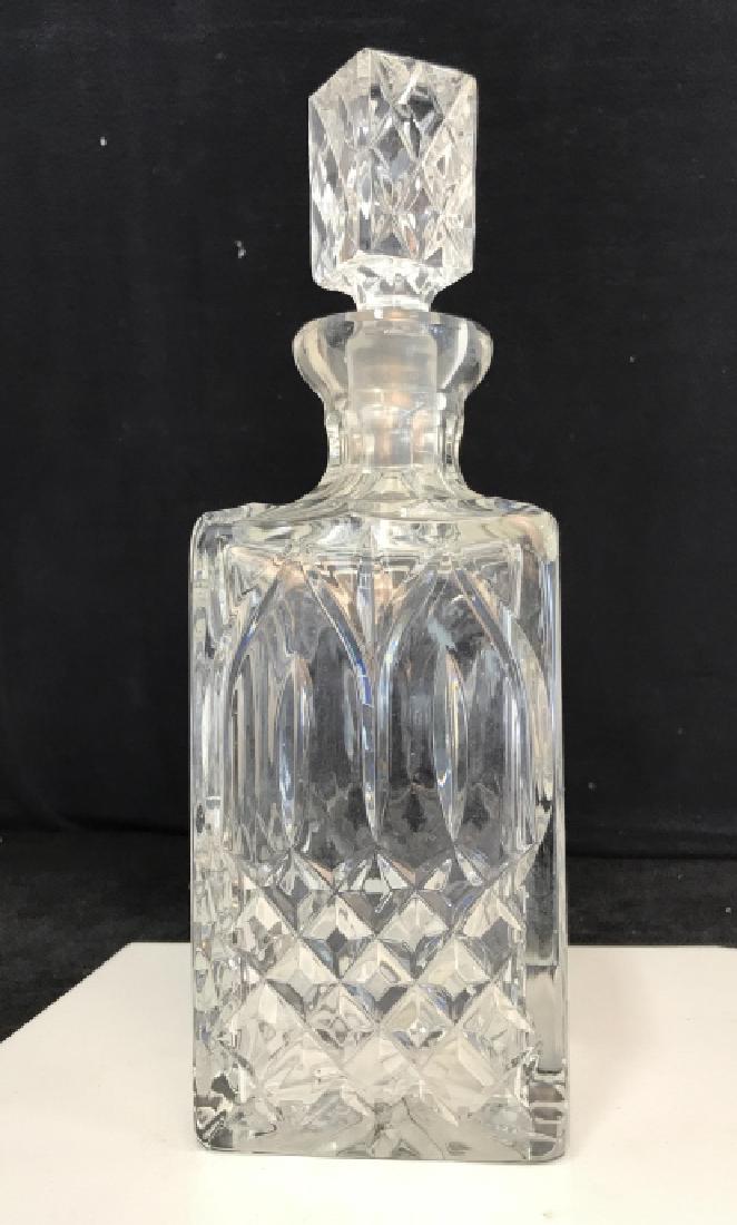 Cut CRYSTAL decanter with stopper (1 of 11)