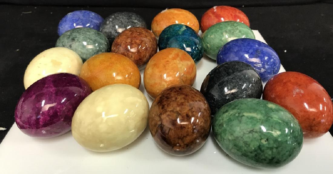 Group 18 Multi Colored Polished Marble Eggs (1 of 9)
