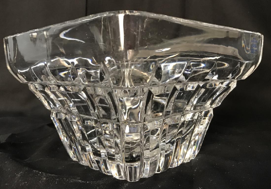 Tapered Hand Cut Crystal Bowl (1 of 6)
