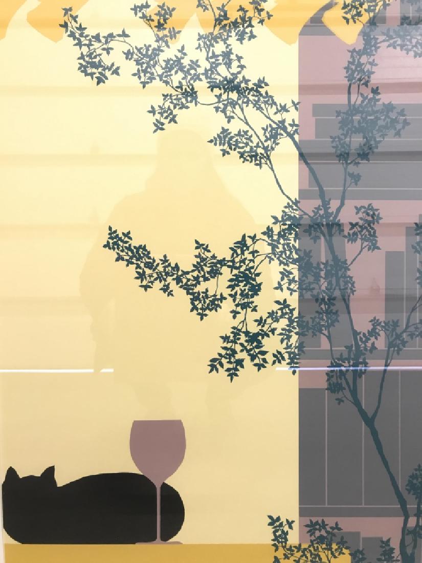 Framed Abstract Cat Print (1 of 9)