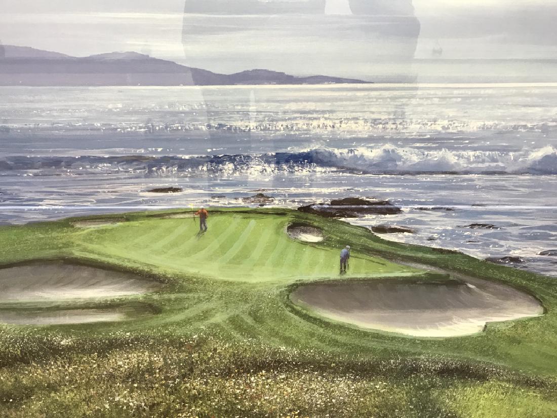 Signed Numbered Lithograph Golf Print (1 of 13)