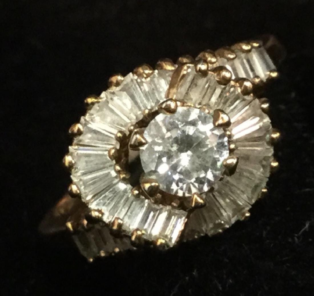 Vintage Rhinestone Swirl Ring (1 of 18)