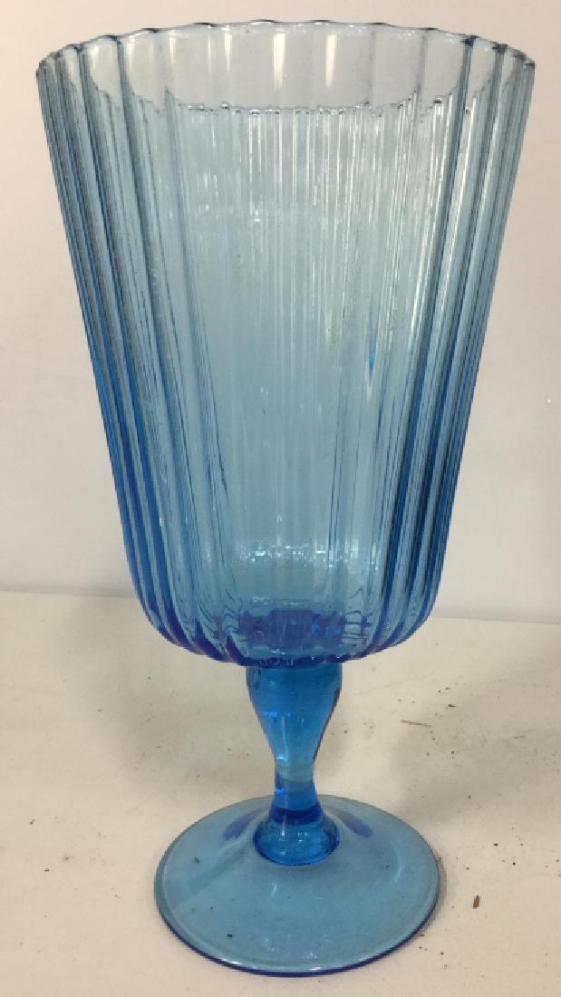 Art Glass Pedestal Vase (1 of 8)