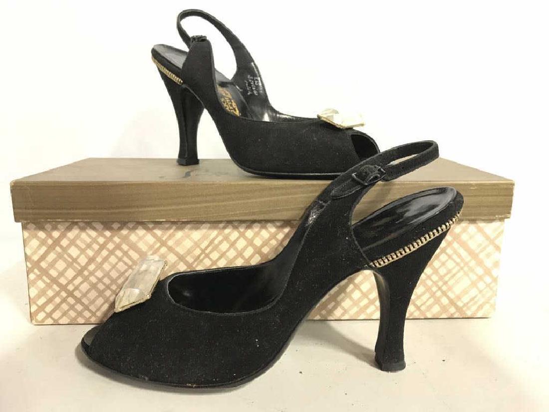 SAKS FIFTH AVENUE FENTON LAST Heels Size 8 (1 of 8)