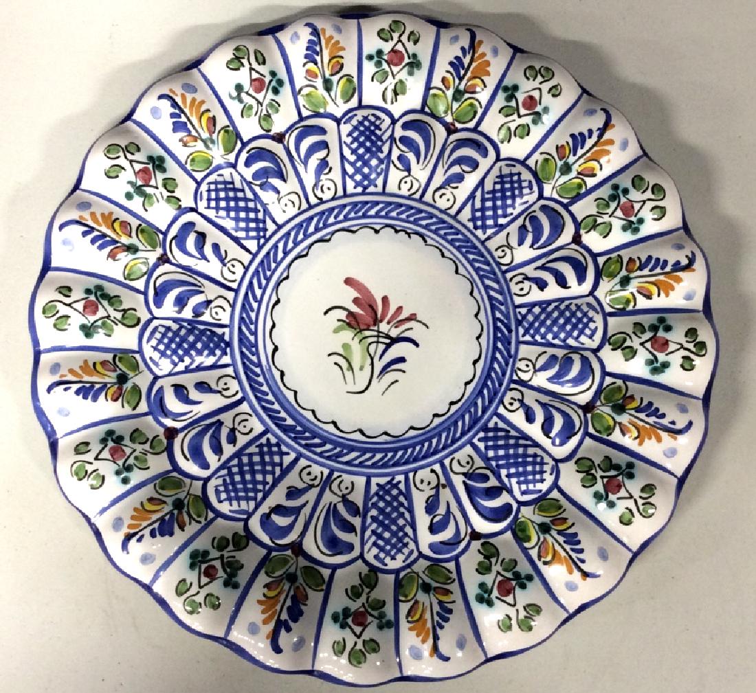 Signed Hand Painted Decorative Ceramic Plate (1 of 11)