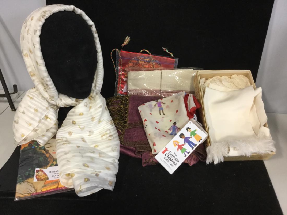 Group Lot Vintage Ladies Scarves (1 of 19)