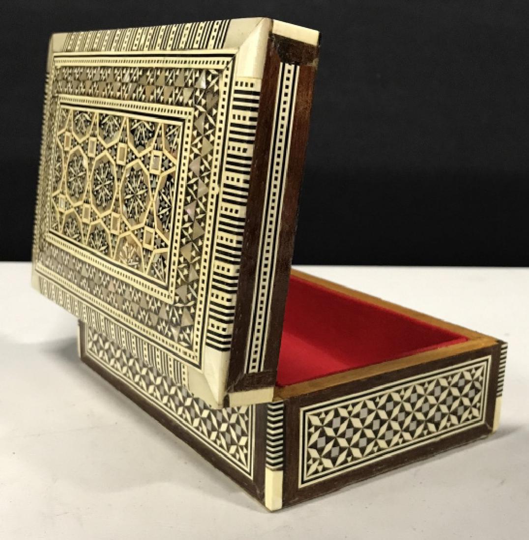 Middle Eastern Mosaic Box W Mother of Pearl (1 of 11)