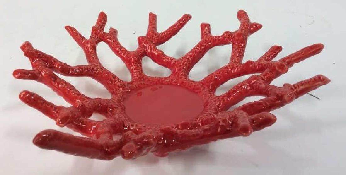 Orange Coral Porcelain Tableware (1 of 10)