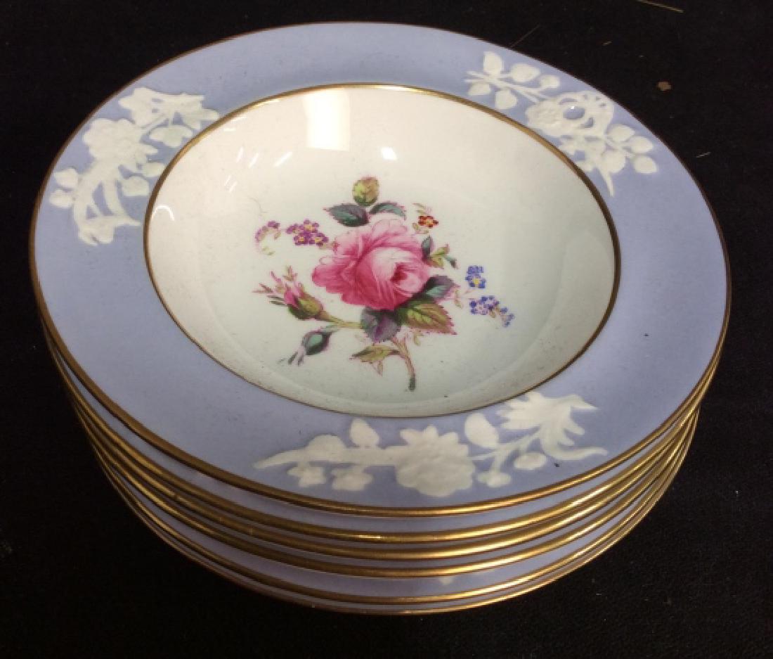 Set 6 Spode Porcelain Plates (1 of 4)