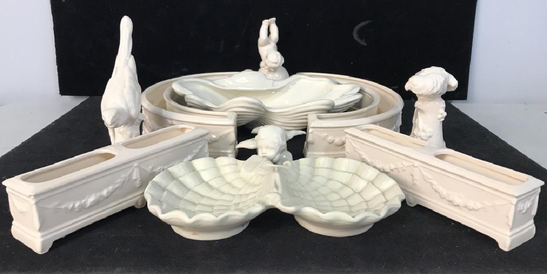 Lot 10 Assorted Cream Toned Porcelain (1 of 10)