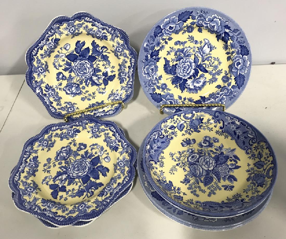 Lot 9 Spode Blue Room Garden Collection Dishes (1 of 6)