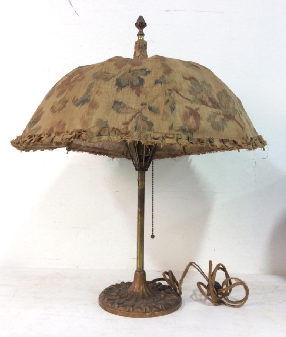 ROSE BROS & CO Antique Parasol Umbrella Lamp (1 of 8)
